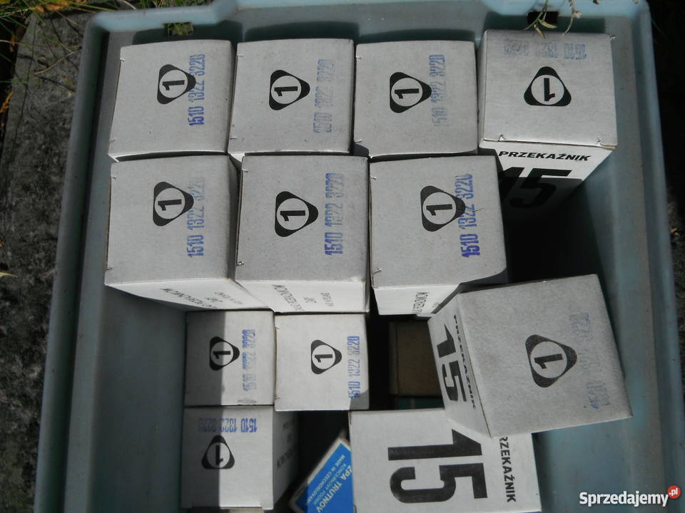 Przekaźnik R15 3PDT 220V 50Hz NOWE 10A Produkcja Barak