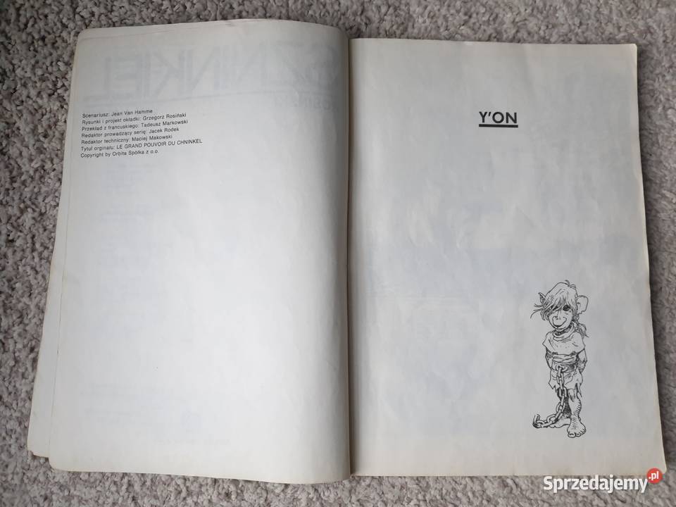 Szninkiel Rosiński pierwsze wydanie wydawnictwo Gdynia