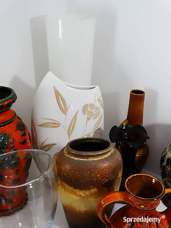 Wazony flakony dzbany naczynia na kwiaty Biłgoraj