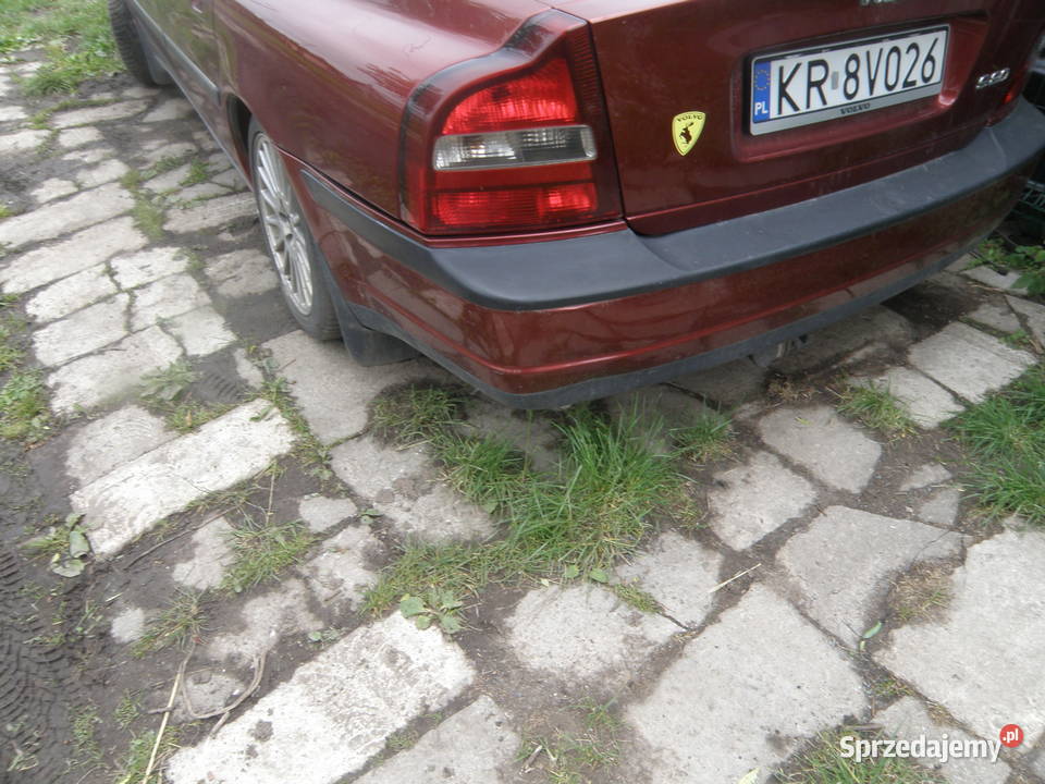 Zderzak tylny tył Volvo s80 I 9806 bordowy 45446 osobowe Kraków