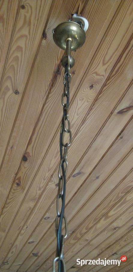 Lampa kryształ secesja ok 1930 r Poznań