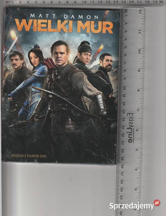 Wielki mur Matt Damon DVD lektor Pruszków