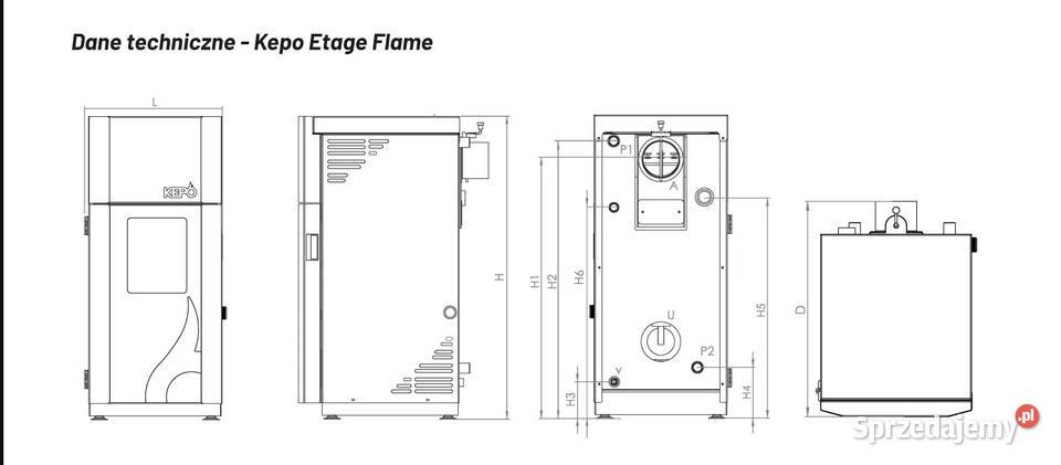 Kepo ETAZ Wydajny Piec na Drewno Idealne Kotły i Piece CO Poznań sprzedam