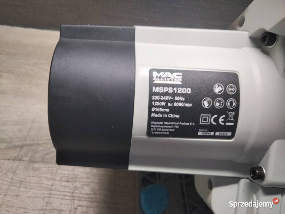 Pilarkozagłębiarka MacAllister 1200 W precyzyjna