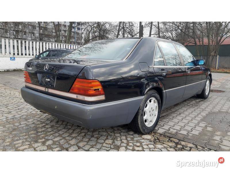 600 SEL V12 opłatachŚwieżo sprowadzony do do Warszawa