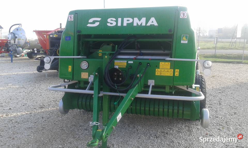 Prasa SIPMA 1210 CLASSIC Siatka Szerokie koła Maszyny rolnicze Łęczyca