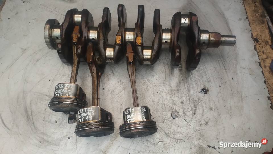 TOYOTA AVENSIS T25 18 VVTI wal korbowy tłok sprzedam