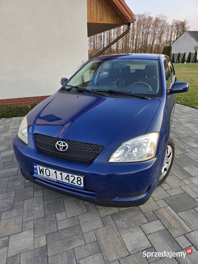 Toyota Corolla E12 2004 14 VVTi 183 97KM Corolla Ostrołęka sprzedam