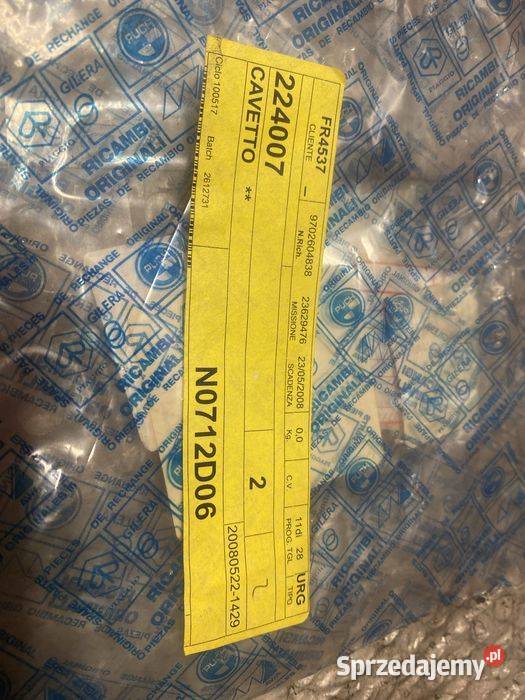 Piaggio Vespa PK 50 XL XLS linka gazu C490 wielkopolskie sprzedam