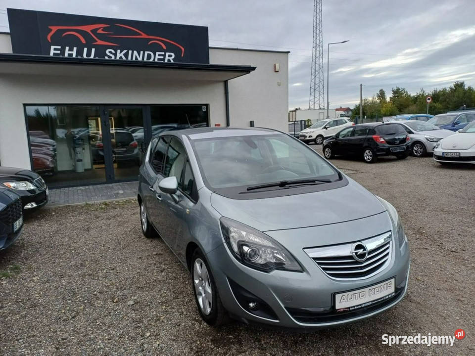 Opel Meriva PółSkóra NavigacjaGrzaneFotele srebrny małopolskie sprzedam