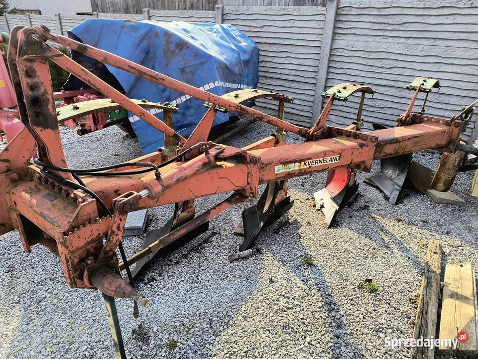 Pług kverneland 4 resor Pługi