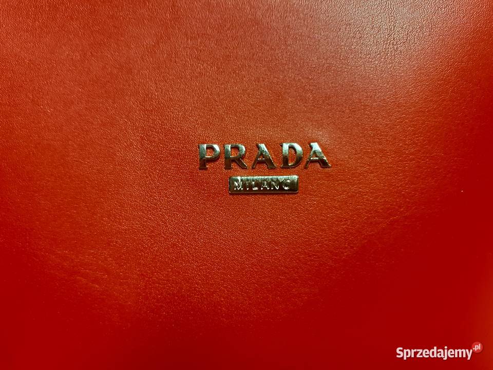 Torebka Prada czerwona piękna Kartuzy