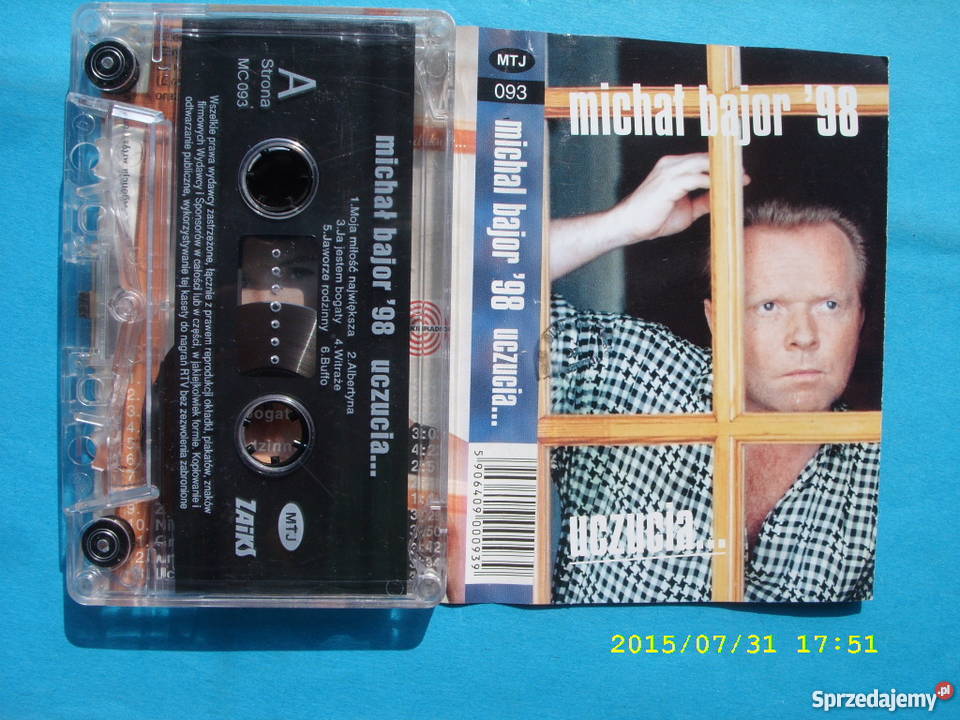 Mlchal BajorUczuciakaseta audio dolnośląskie Wołów