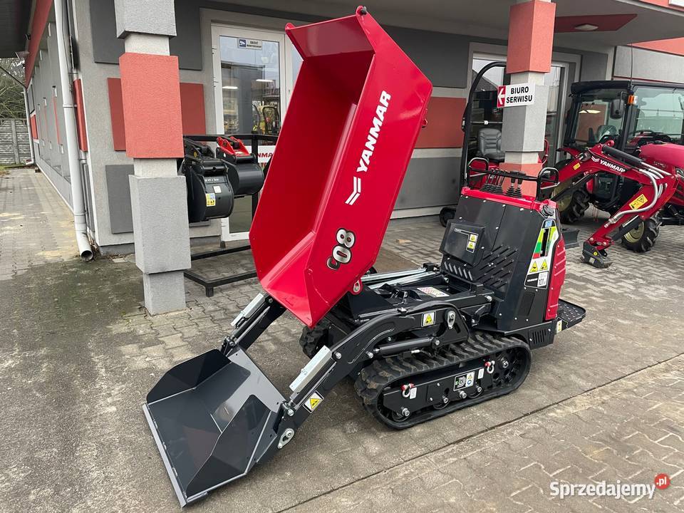 YANMAR C08 HiTip wozidło transporter wysoki Łódź