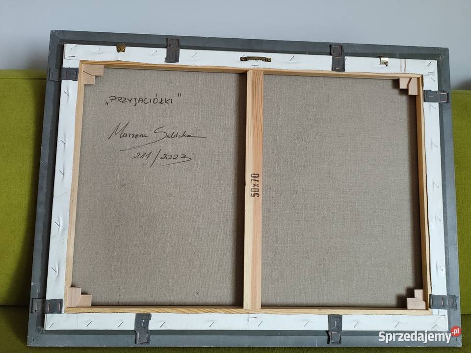 Obraz olej na płótnie 50 x70 Starogard Gdański