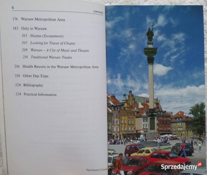 Warsaw and Environs Zbigniew Pakalski Mapy i przewodniki Warszawa sprzedam