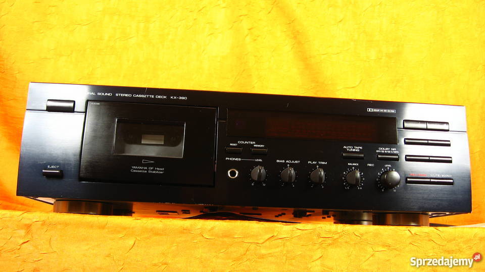 Deck YAMAHA KX390 Wzmacniacz RADIO Wieża Kolumny