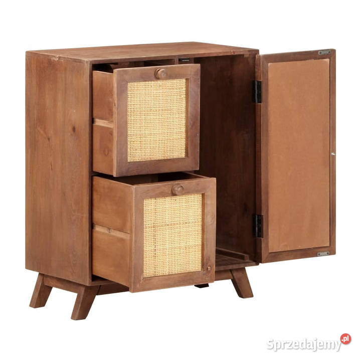 Szafka 60 x 35 x 75 lite drewno mango WM323596 mazowieckie Warszawa