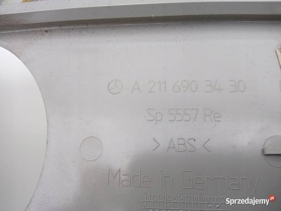 POSZYCIE SŁUPKA ŚRODKOWEGO PRAWE MERCEDES CLS sprzedam
