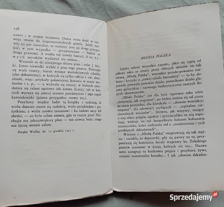 Władysław Orkan Czantorja Gebethner Wolff 1936 r Koźminek