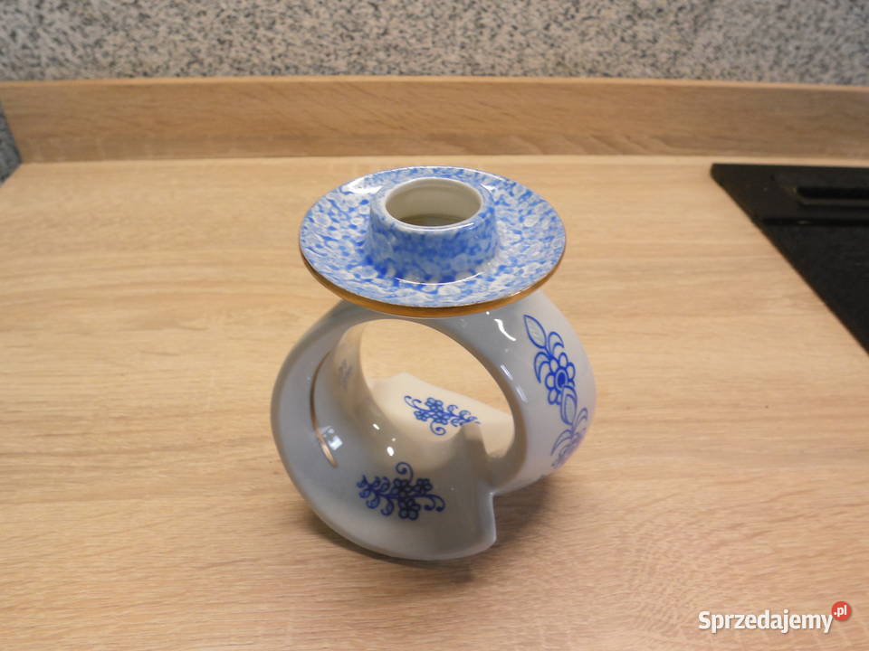 LIPPELSDORF świecznik porcelanowy Antyki, Sztuka, Kolekcje Raszków sprzedam