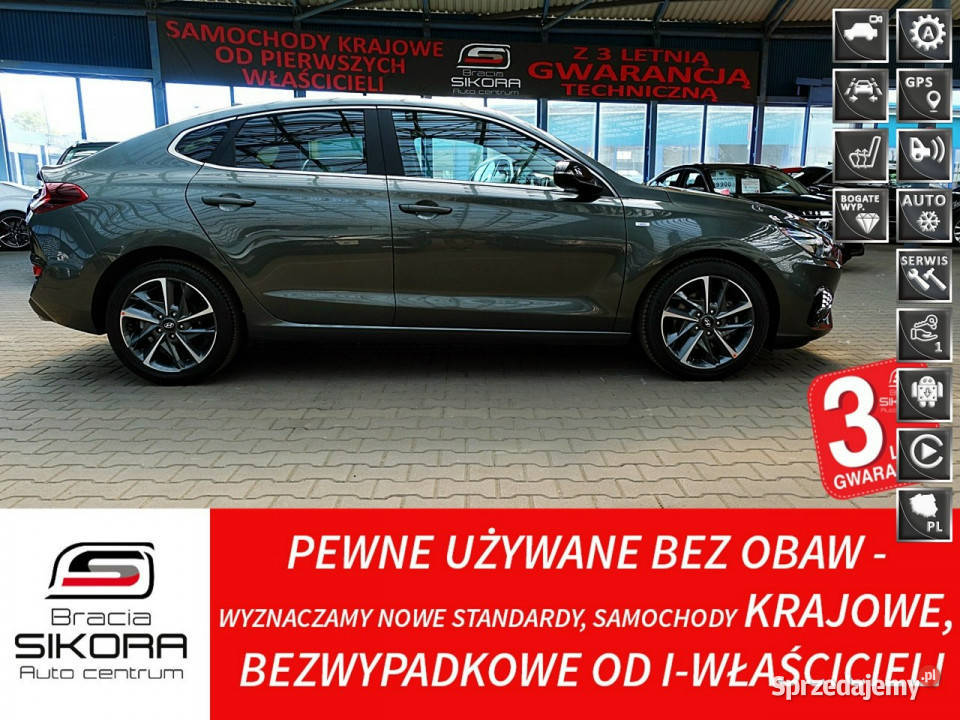 Hyundai i30 FASTBACK AUTOMAT 160 NaviKameraLed przyciemniane szyby i30 Mysłowice