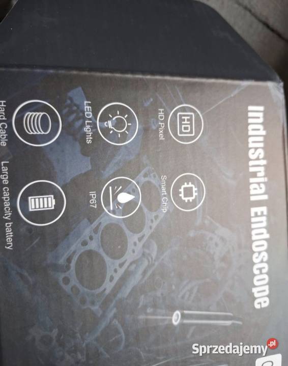 Kamera inspekcyjna z dwoma kamerami HD kabel 5m Pozostałe Poznań