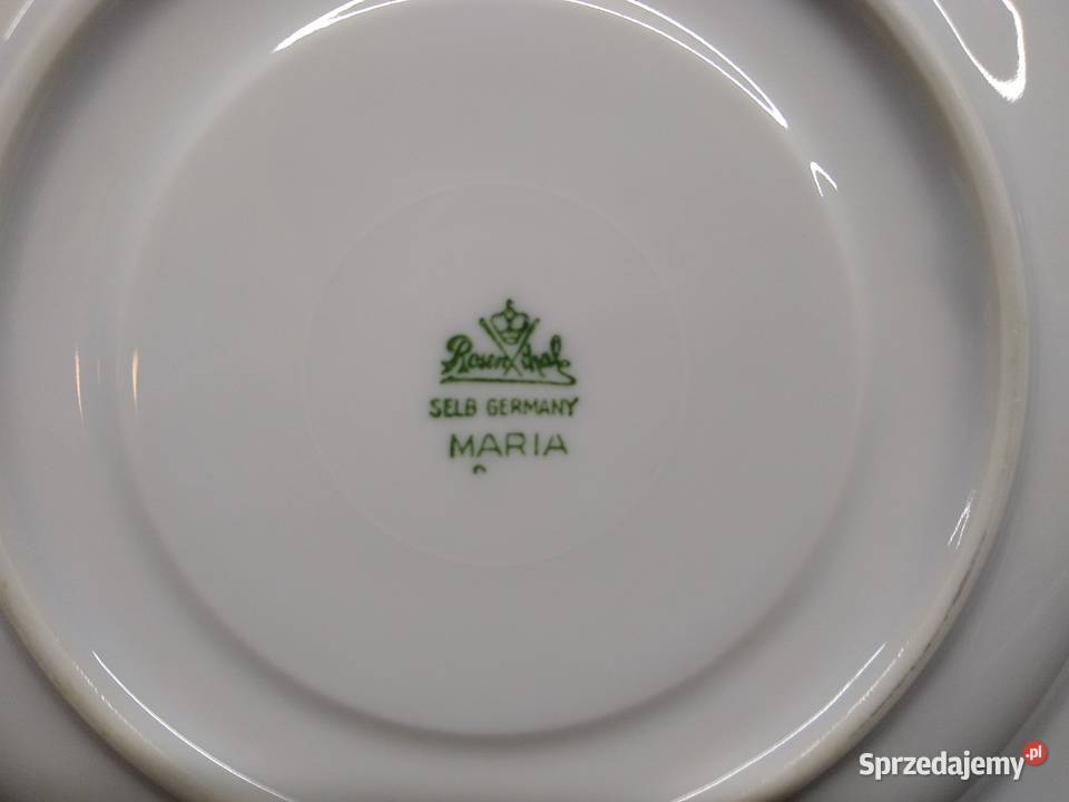 Rosenthal Biała Maria podstawek spodek 16 Kalisz