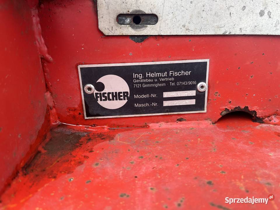 Kosiarka Mulcher Fischer podkarpackie Wierzbna