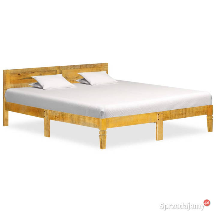 Rama łóżka z litego drewna mango 180 WM288433 Warszawa