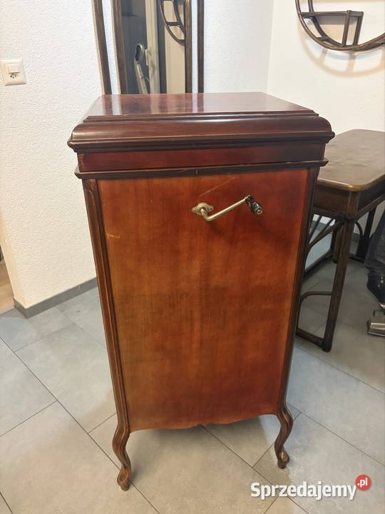 Gramofon Willy Probst Konstanz okolo 1920 Łagiewniki