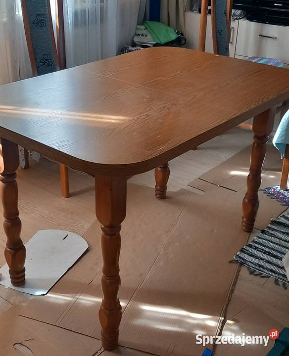 Stół rozkładany 120 x 80 rozłożeniu 160 używany Warszawa