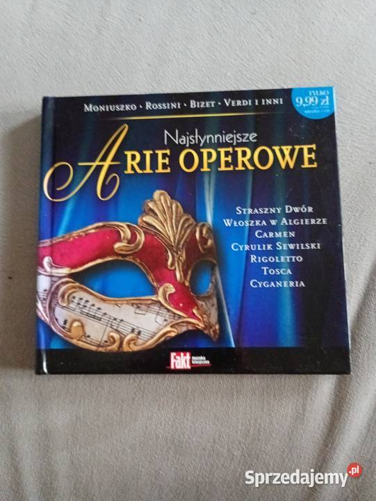 CD Najsłynniejsze Arie Operowe zachodniopomorskie Szczecin