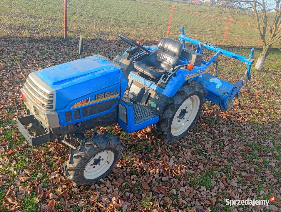 Mini traktor traktorek japoński ciągnik Iseki Jasło