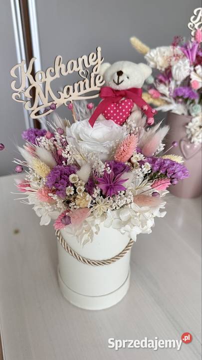 Flowerbox z roślinkami suszonymi i Zebrzydowice