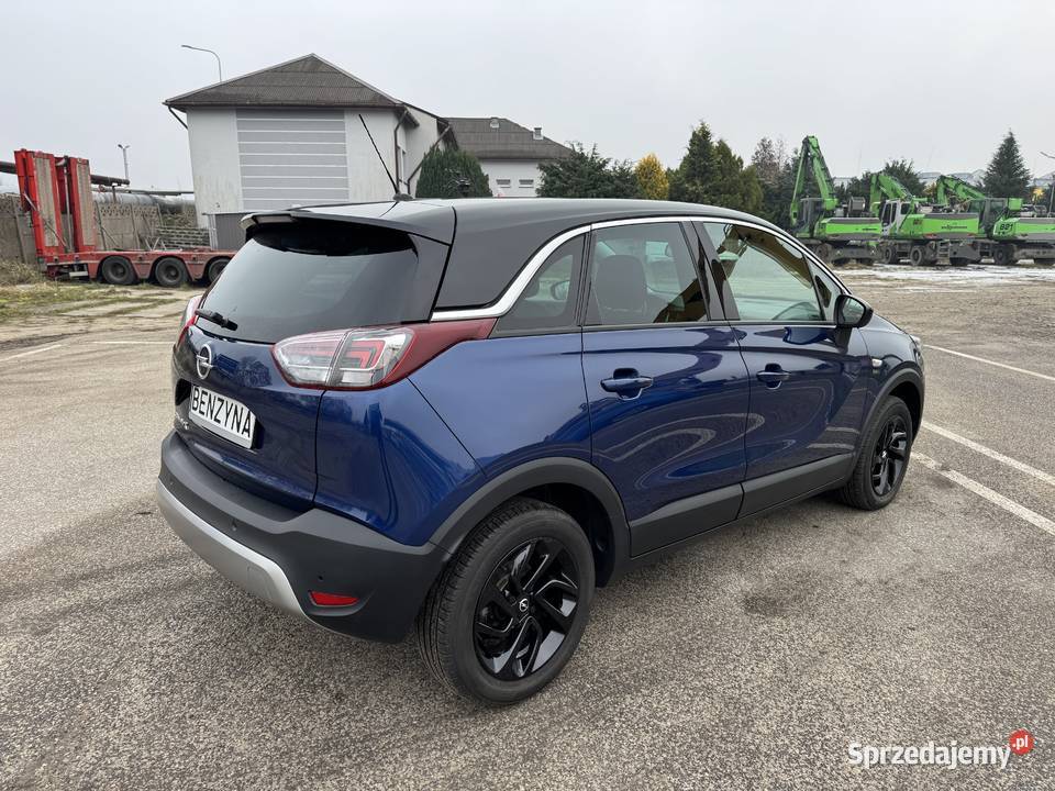 Opel Crossland X 12BENZYNA Klimatyzacja Tempomat niebieski wielkopolskie Konin