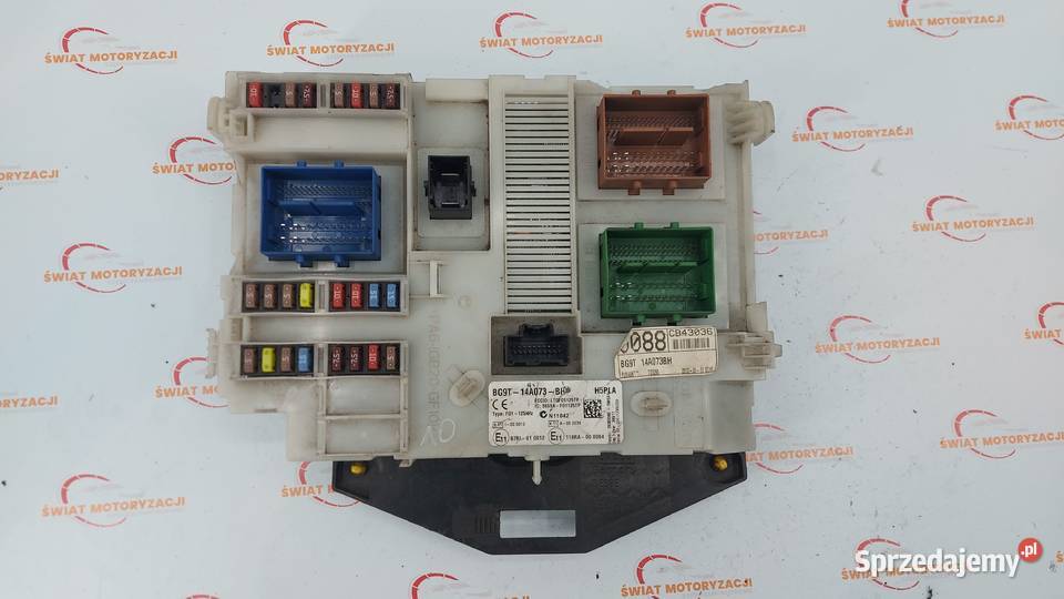 FORD MONDEO MK4 S GALAXY moduł BSI BCM skrzynka osobowe