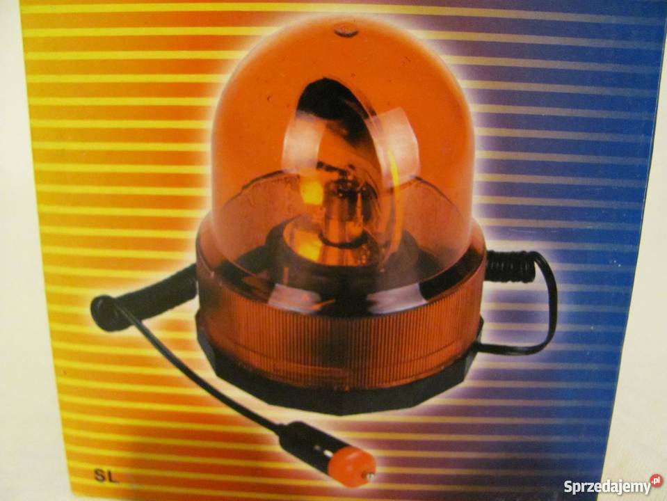 Lampa ostrzegawcza KOGUT pomarańczowy 12 V Zamość