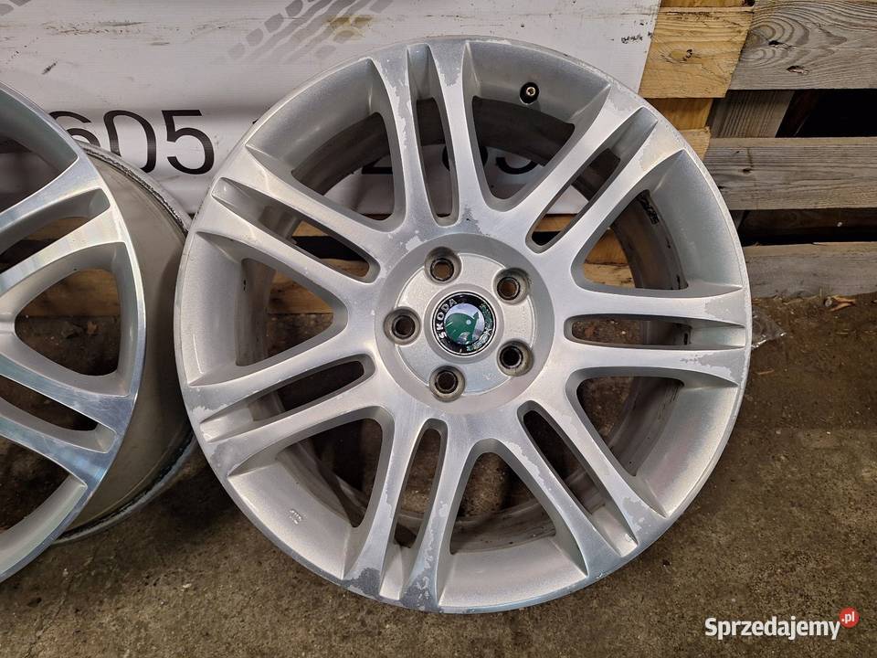 Alufelgi 5x112 18 ET46 SKODA Karoq Octavia Średnica 18"