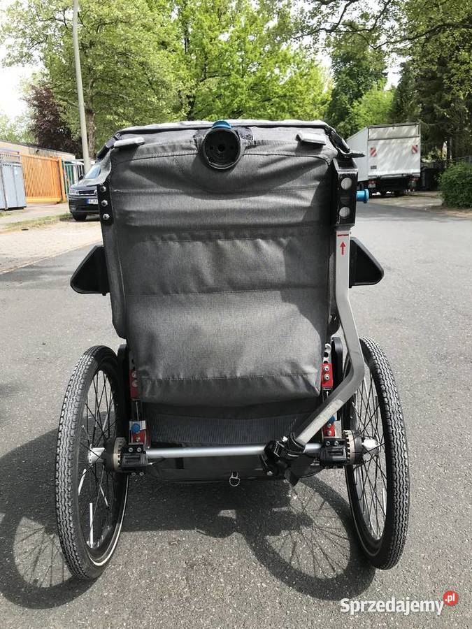 Przyczepka rowerowa z hamakiem Qeridoo sportrex1 Pozostałe Kranów