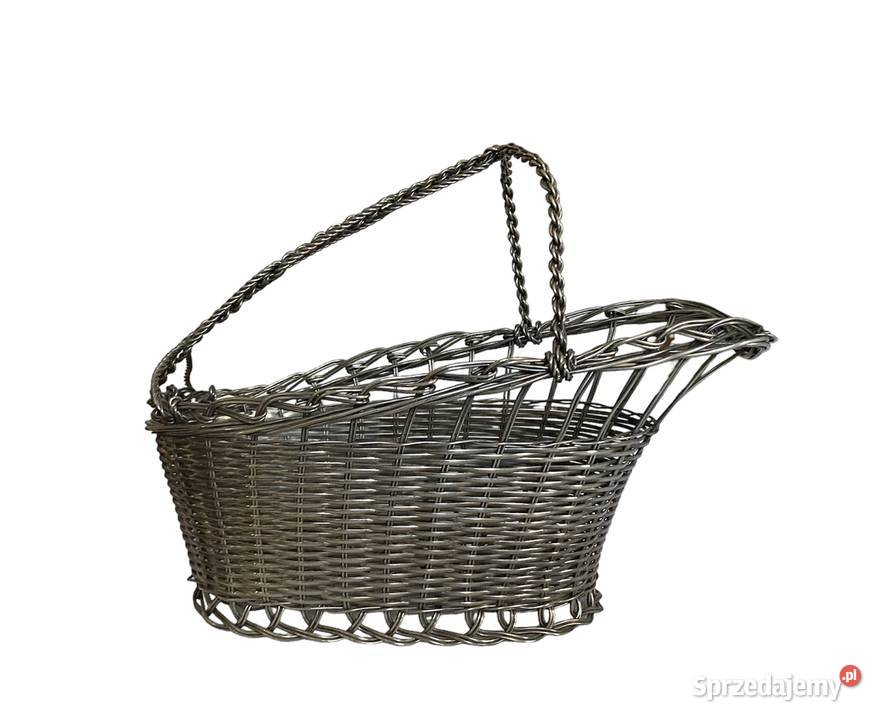 Kosz platerowany na butelkę wina Warszawa sprzedam