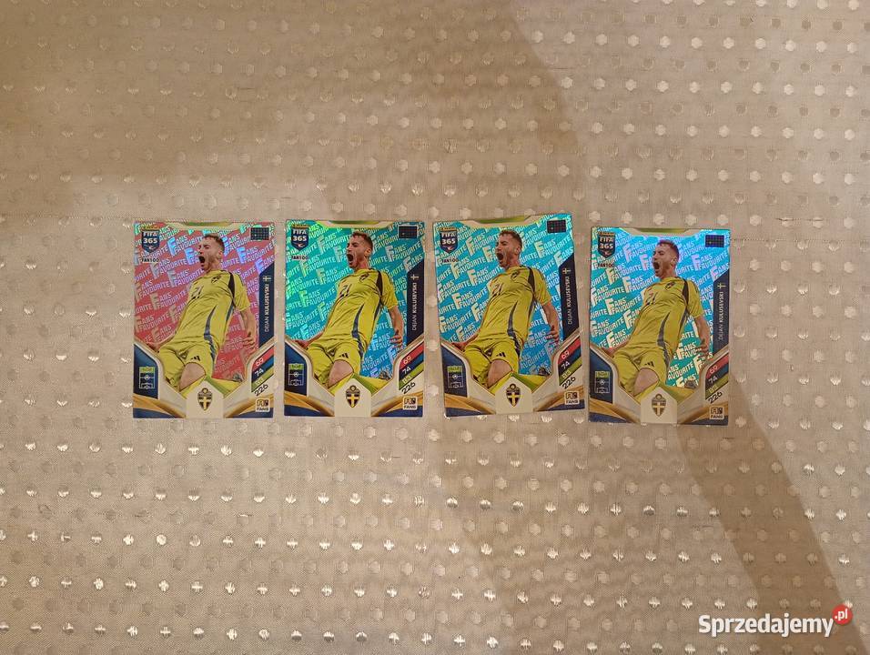 Karty piłkarskie kolekcjonerskie Panini FIFA 365 Pozostałe Puszczykowo sprzedam