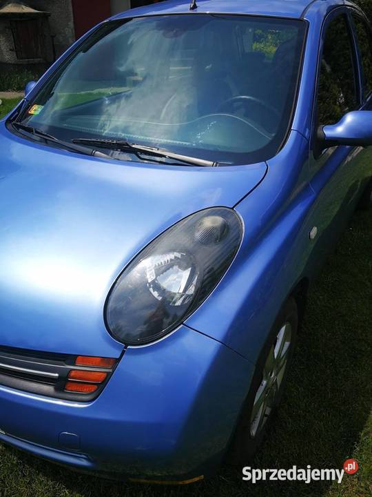 Nissan Mikra k12 Automat z LPG niebieski sprzedam