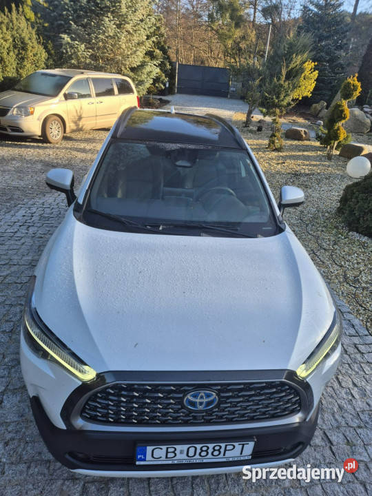 Toyota Corolla Cross Salon Polska 20hyb Panorama światła przeciwmgielne Bydgoszcz