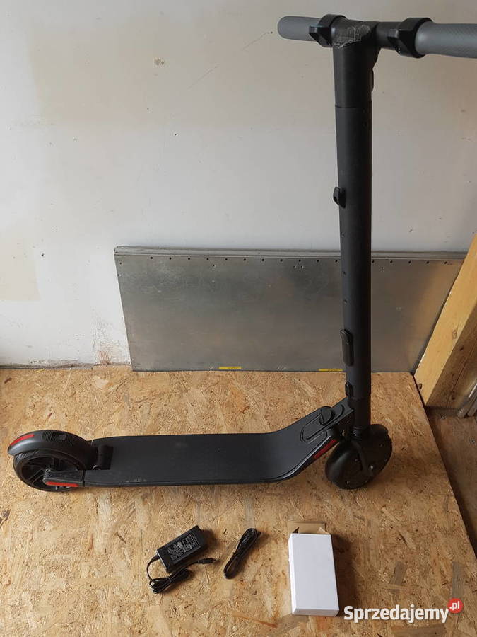 Hulajnoga elektryczna składana czarna nowa Głogowa sprzedam