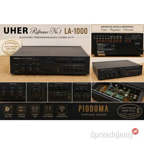 Uher LA1000 Reference No1 przedwzmacniacz stereo