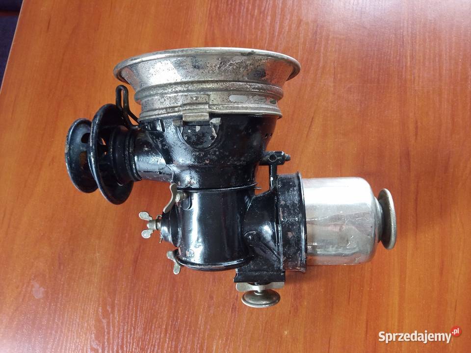 Stara lampa do motoru naftowa śląskie Żywiec