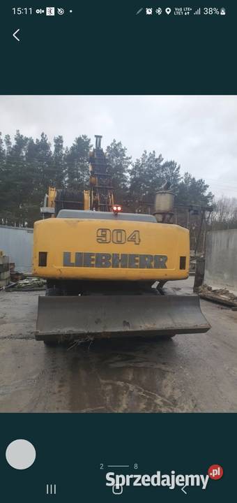 Koparka przeładunkowa liebherr A 904 C Czersk