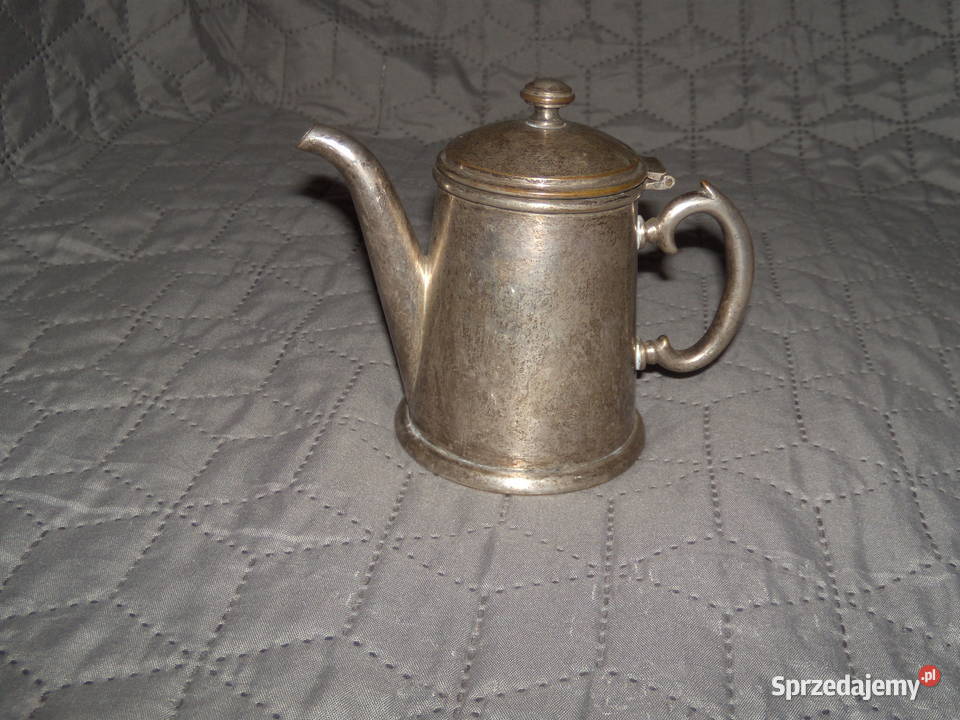 Dzbanek platerowany Antyki Warszawa