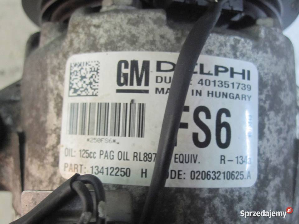 ASTRA CORSA MERIVA 14 A14NET 140 13r sprężarka